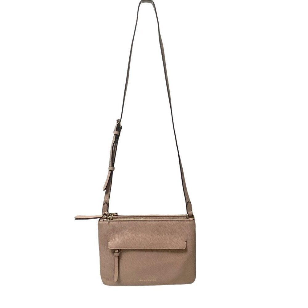 VINCE CAMUTO Crossbody Bag Light Pink Pebble Leather Gally Handbag